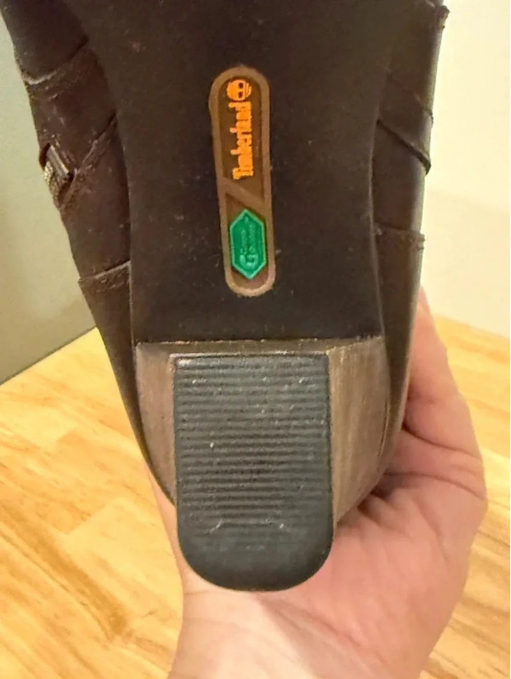 Timberland Earthkeepers Stratham Heights Boots Women 8 Brown Leather 8616A